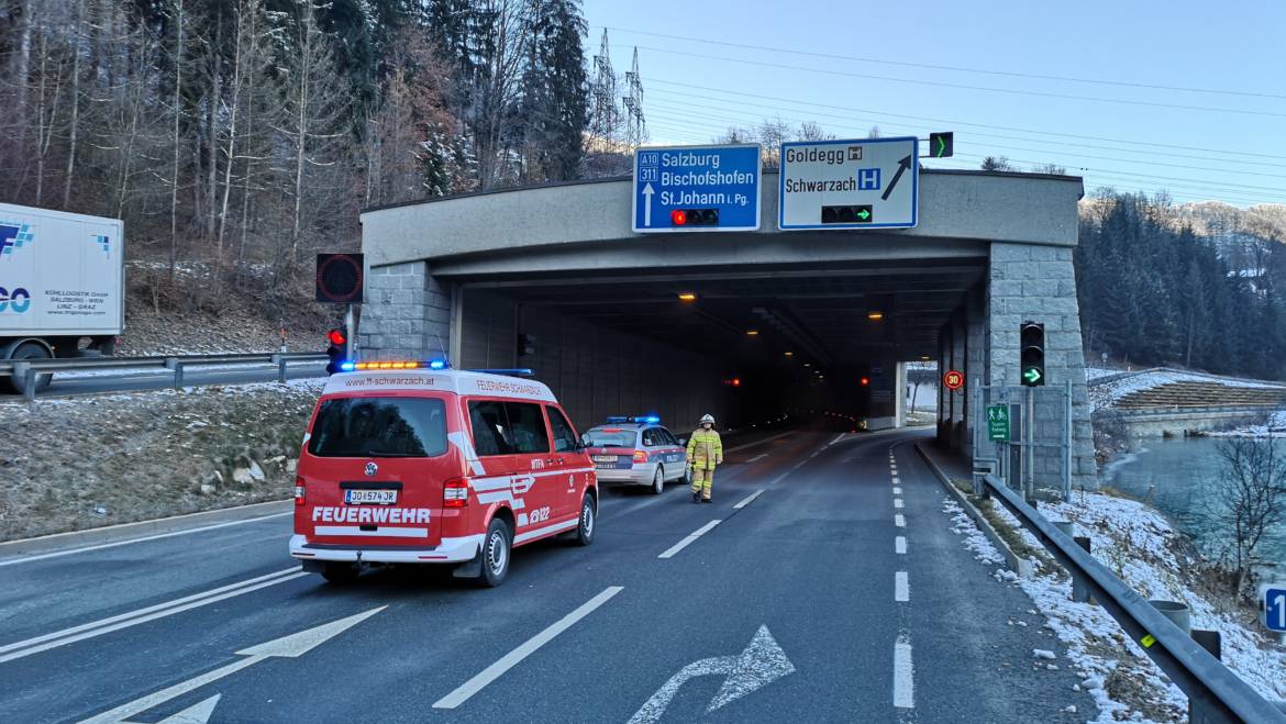 Brandmeldeanlage Schönbertunnel