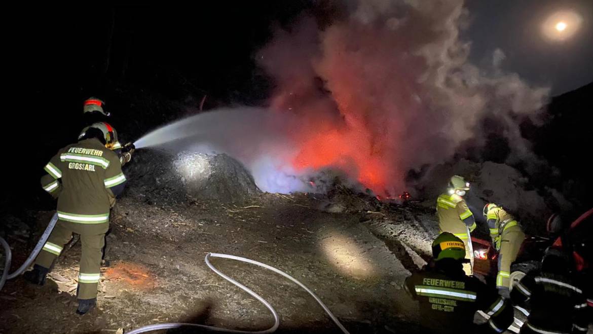 Brand in Großarl