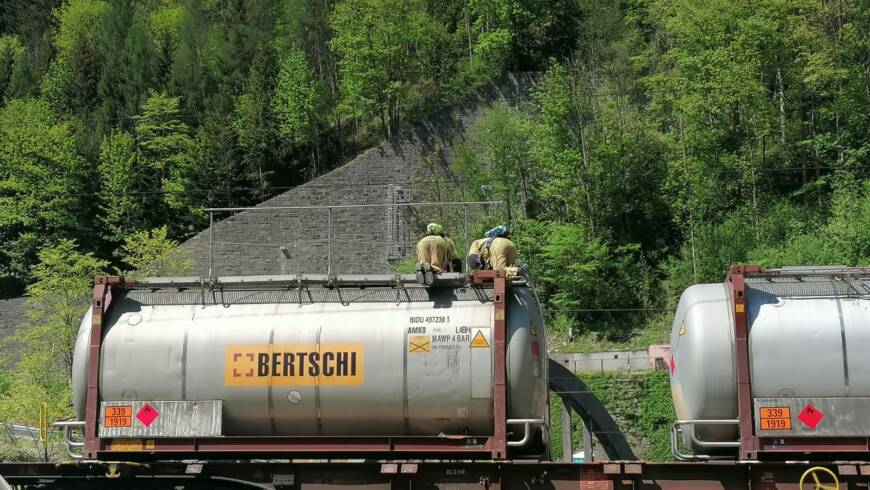 Gefahrguteinsatz ÖBB Westbahn
