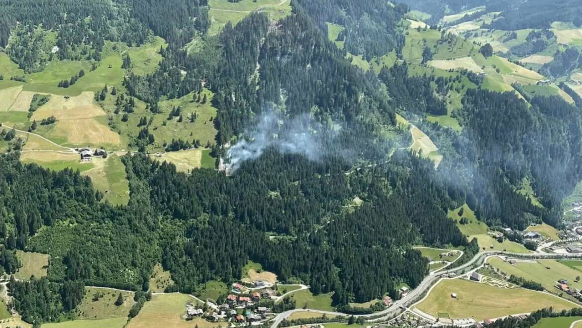 Flächenbrand Großarl