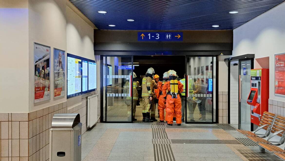 Gefahrguteinsatz Bahnhof St-Johann