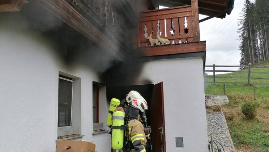 Brand Alarmstufe 2 in St.Veit