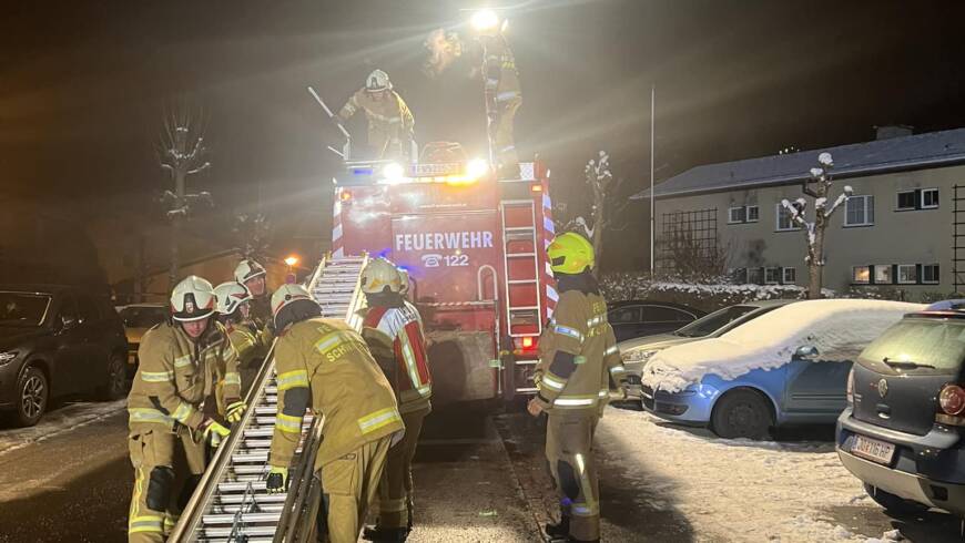 Brandverdacht Wallnerfeldsiedlung