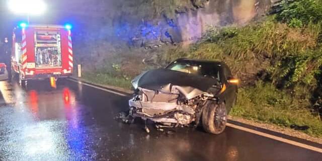 Aufräumen nach Verkehrsunfall